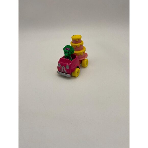 1993 Barney The Dinosaur Die Cast Baby Bop Cake Car - Picture 1 of 8